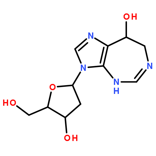 (R)-3-((2S,4S,5R)-4-Hydroxy-5-(hydroxymethyl)tetrahydrofuran-2-yl)-3,4,7,8-tetrahydroimidazo[4,5-d][1,3]diazepin-8-ol