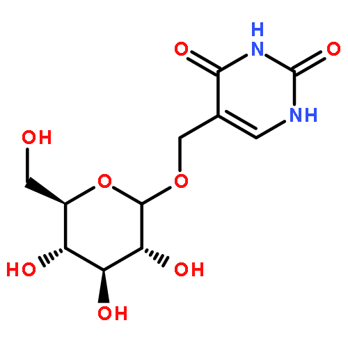 5-((GLUCOPYRANOSYLOXY)METHYL)URACIL