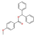 diphenylmethyl 4-methoxybenzoate