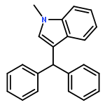 1H-INDOLE, 3-(DIPHENYLMETHYL)-1-METHYL-