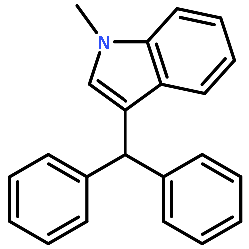 1H-INDOLE, 3-(DIPHENYLMETHYL)-1-METHYL-