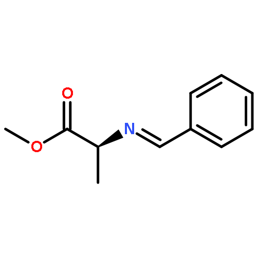 Alanine, N-(phenylmethylene)-, methyl ester