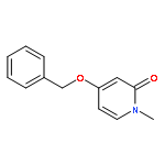 2(1H)-Pyridinone, 1-methyl-4-(phenylmethoxy)-