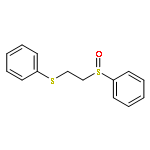 Benzene, [[2-(phenylsulfinyl)ethyl]thio]-