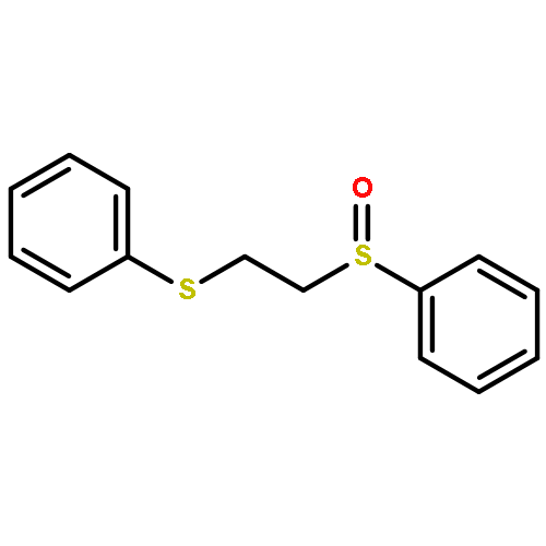 Benzene, [[2-(phenylsulfinyl)ethyl]thio]-