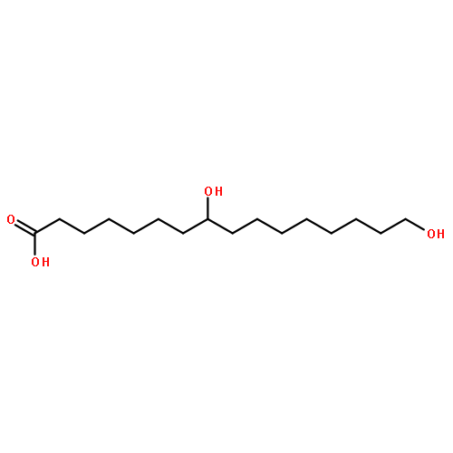 Hexadecanoic acid, 8,16-dihydroxy-