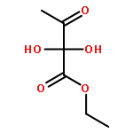 Butanoic acid, 2,2-dihydroxy-3-oxo-, ethyl ester