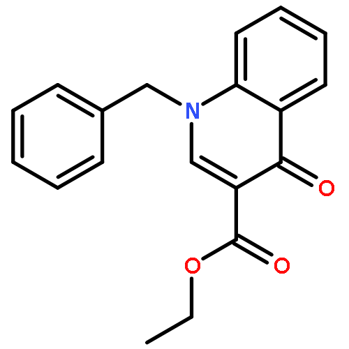 3-Quinolinecarboxylic acid, 1,4-dihydro-4-oxo-1-(phenylmethyl)-, ethylester