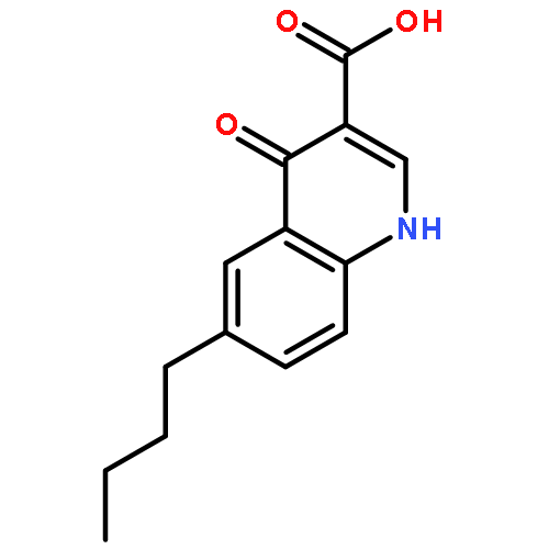 3-Quinolinecarboxylic acid, 6-butyl-1,4-dihydro-4-oxo-