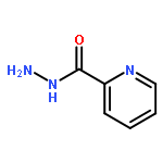 Pyridinecarboxylic acid, hydrazide