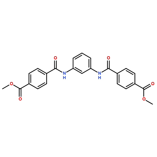 BENZOIC ACID, 4,4'-[1,3-PHENYLENEBIS(IMINOCARBONYL)]BIS-, DIMETHYL ESTER