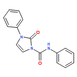 1H-IMIDAZOLE-1-CARBOXAMIDE, 2,3-DIHYDRO-2-OXO-N,3-DIPHENYL-