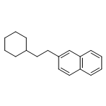 Naphthalene, 2-(2-cyclohexylethyl)-