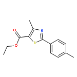 5-Thiazolecarboxylic acid, 4-methyl-2-(4-methylphenyl)-, ethyl ester