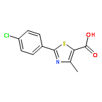 2-(4-Chlorophenyl)-4-methylthiazole-5-carboxylic acid