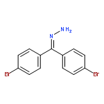 Methanone, bis(4-bromophenyl)-, hydrazone