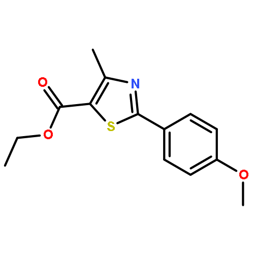 Ethyl 2-(4-methoxyphenyl)-4-methyl-1,3-thiazole-5-carboxylate