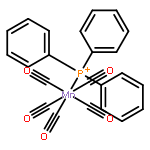 pentacarbonyl(triphenylphosphine)manganese(I) cation