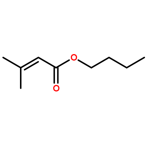 2-Butenoic acid, 3-methyl-, butyl ester