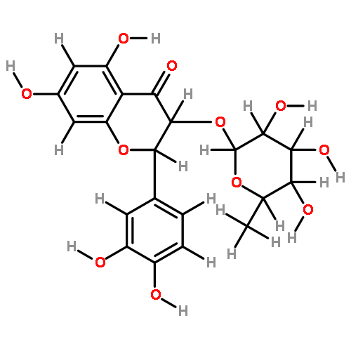 (2R,3S)-dihydroquercetin 3-O-alpha-L-rhamnoside