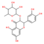 (2R,3S)-2-(3,4-Dihydroxyphenyl)-5,7-dihydroxy-4-oxo-3,4-dihydro-2 H-chromen-3-yl 6-deoxy-α-L-mannopyranoside