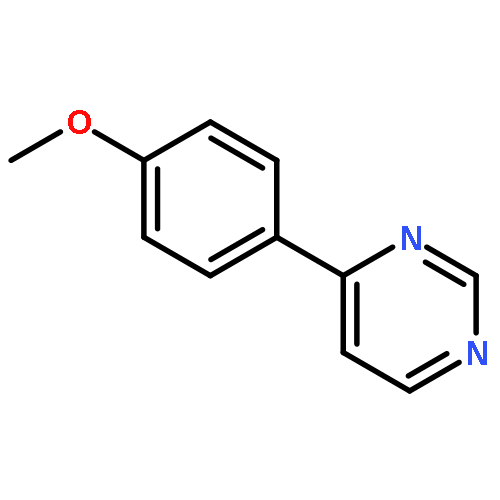 Pyrimidine, 4-(4-methoxyphenyl)-