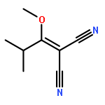 Propanedinitrile, (1-methoxy-2-methylpropylidene)-