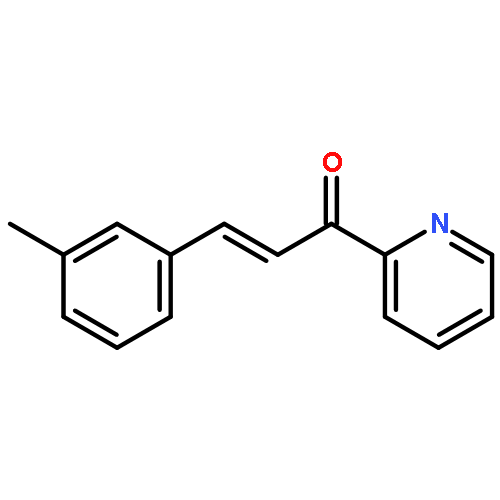 2-PROPEN-1-ONE, 3-(3-METHYLPHENYL)-1-(2-PYRIDINYL)-