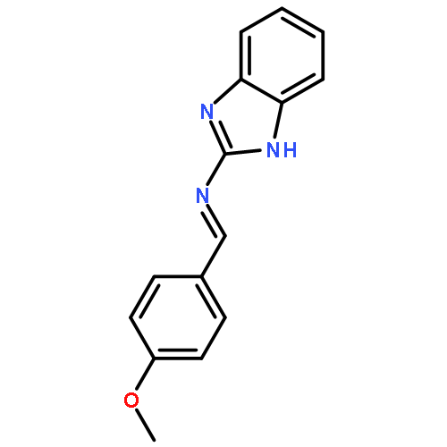 1H-Benzimidazol-2-amine, N-[(4-methoxyphenyl)methylene]-