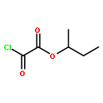 Acetic acid, chlorooxo-, 1-methylpropyl ester