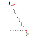 METHYL 12-METHYLSULFONYLOXYOCTADECANOATE