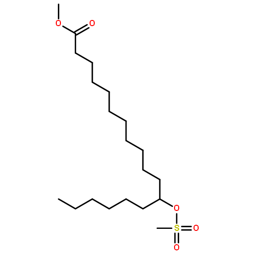 METHYL 12-METHYLSULFONYLOXYOCTADECANOATE