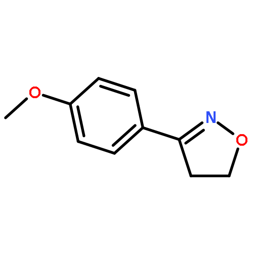 3-(4-METHOXYPHENYL)-4,5-DIHYDRO-1,2-OXAZOLE