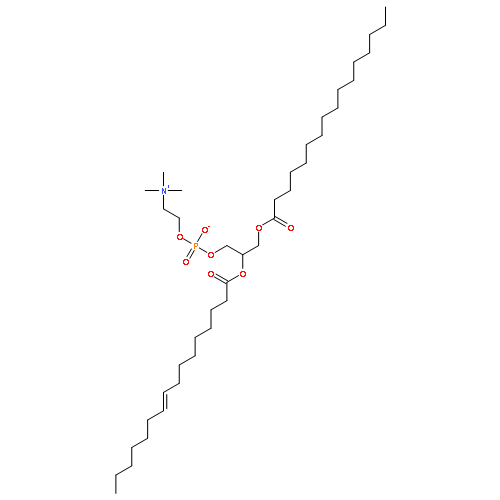 3-(hexadecanoyloxy)-2-[(9Z)-hexadec-9-enoyloxy]propyl 2-(trimethylammonio)ethyl phosphate