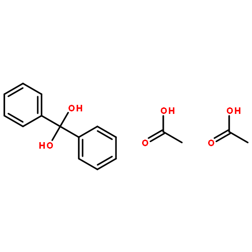 ACETIC ACID;DIPHENYLMETHANEDIOL