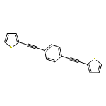 THIOPHENE, 2,2'-(1,4-PHENYLENEDI-2,1-ETHYNEDIYL)BIS-