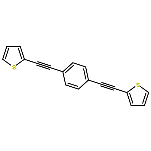 THIOPHENE, 2,2'-(1,4-PHENYLENEDI-2,1-ETHYNEDIYL)BIS-