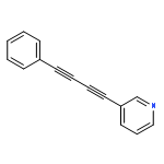 Pyridine, 3-(4-phenyl-1,3-butadiynyl)-