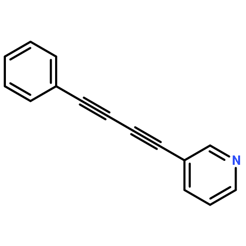 Pyridine, 3-(4-phenyl-1,3-butadiynyl)-