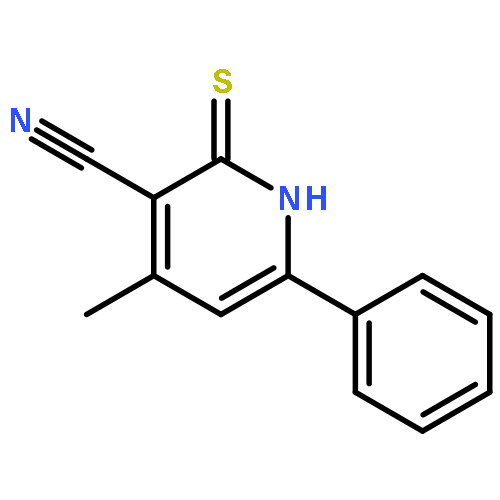 3-Pyridinecarbonitrile, 1,2-dihydro-4-methyl-6-phenyl-2-thioxo-