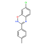 7-CHLORO-3-(4-METHYLPHENYL)-2H-1,2,4-BENZOXADIAZINE