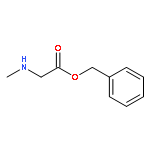 Glycine, N-methyl-, phenylmethyl ester