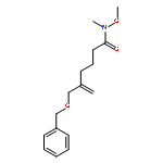 5-HEXENAMIDE, N-METHOXY-N-METHYL-5-[(PHENYLMETHOXY)METHYL]-