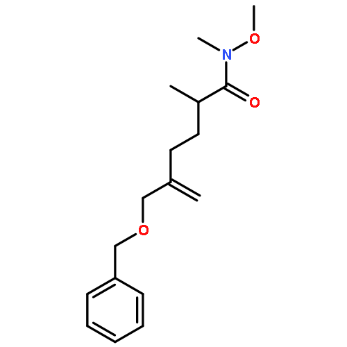 5-HEXENAMIDE, N-METHOXY-N,2-DIMETHYL-5-[(PHENYLMETHOXY)METHYL]-