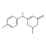 2-Cyclohexen-1-one, 5-methyl-3-[(4-methylphenyl)amino]-