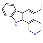 5-ETHYL-2-METHYL-1,3,4,11-TETRAHYDROPYRIDO[3,4-A]CARBAZOLE