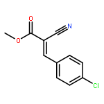 METHYL 3-(4-CHLOROPHENYL)-2-CYANOPROP-2-ENOATE