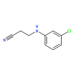 Propanenitrile,3-[(3-chlorophenyl)amino]-