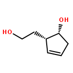 2-Cyclopentene-1-ethanol, 5-hydroxy-, (1S,5R)-