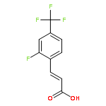 2-Propenoic acid, 3-[2-fluoro-4-(trifluoromethyl)phenyl]-, (2E)-